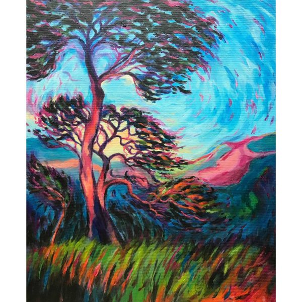 dynamický obraz se stromem