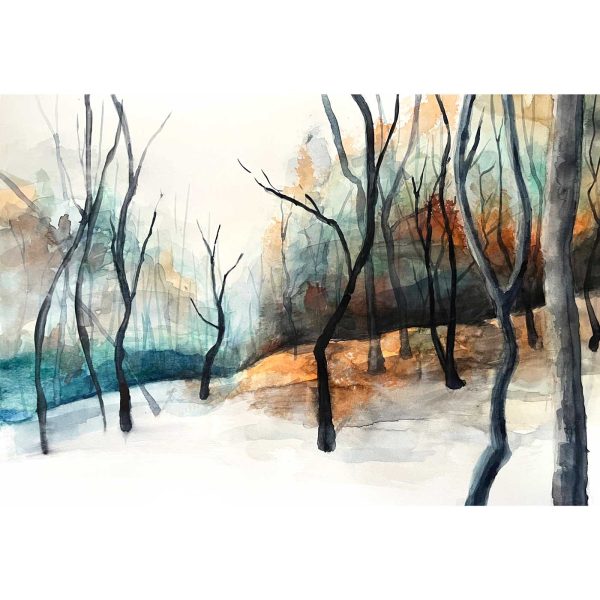 obraz s přírodní atmosférou